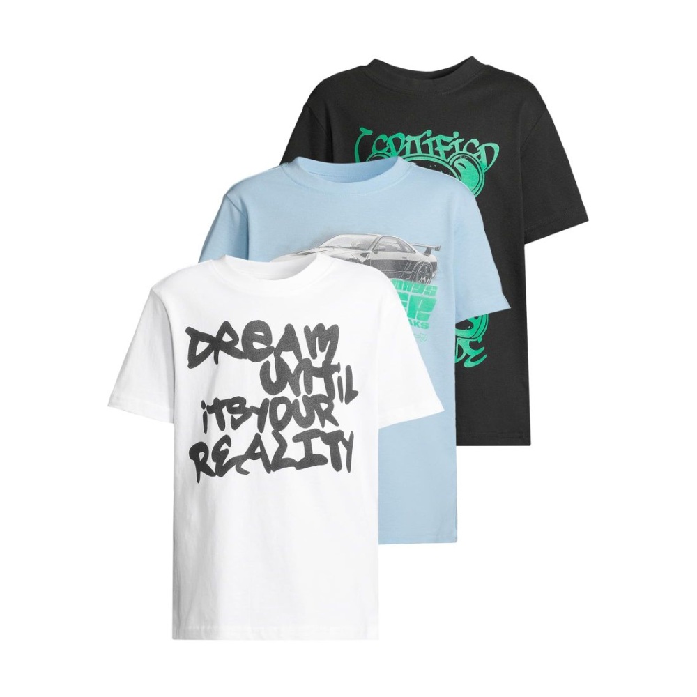 Urban Classics - Teddy & Car & Graffiti Kinder T-shirt - Multicolours